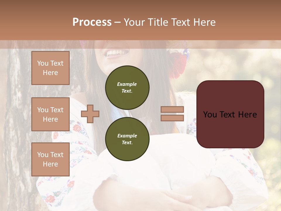 Girl Beauty Idea PowerPoint Template