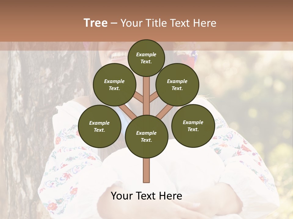 Girl Beauty Idea PowerPoint Template