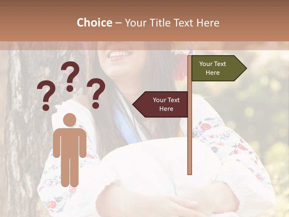 Girl Beauty Idea PowerPoint Template