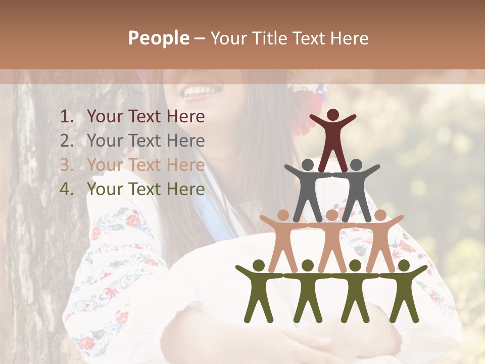 Girl Beauty Idea PowerPoint Template