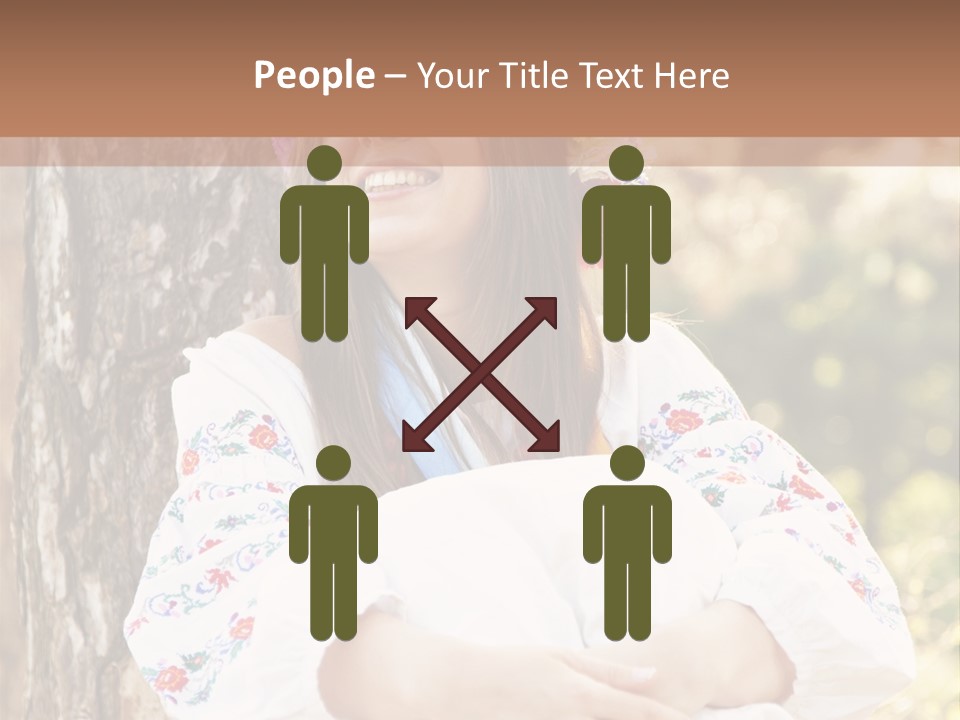 Girl Beauty Idea PowerPoint Template