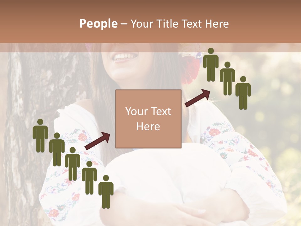 Girl Beauty Idea PowerPoint Template