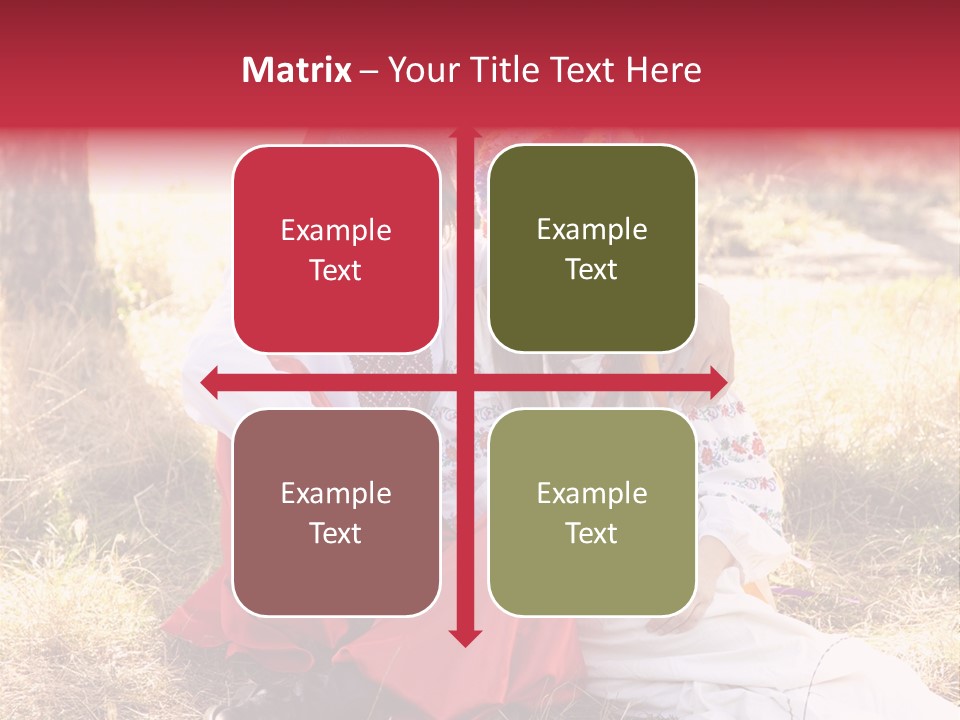 Female Smile Lie PowerPoint Template