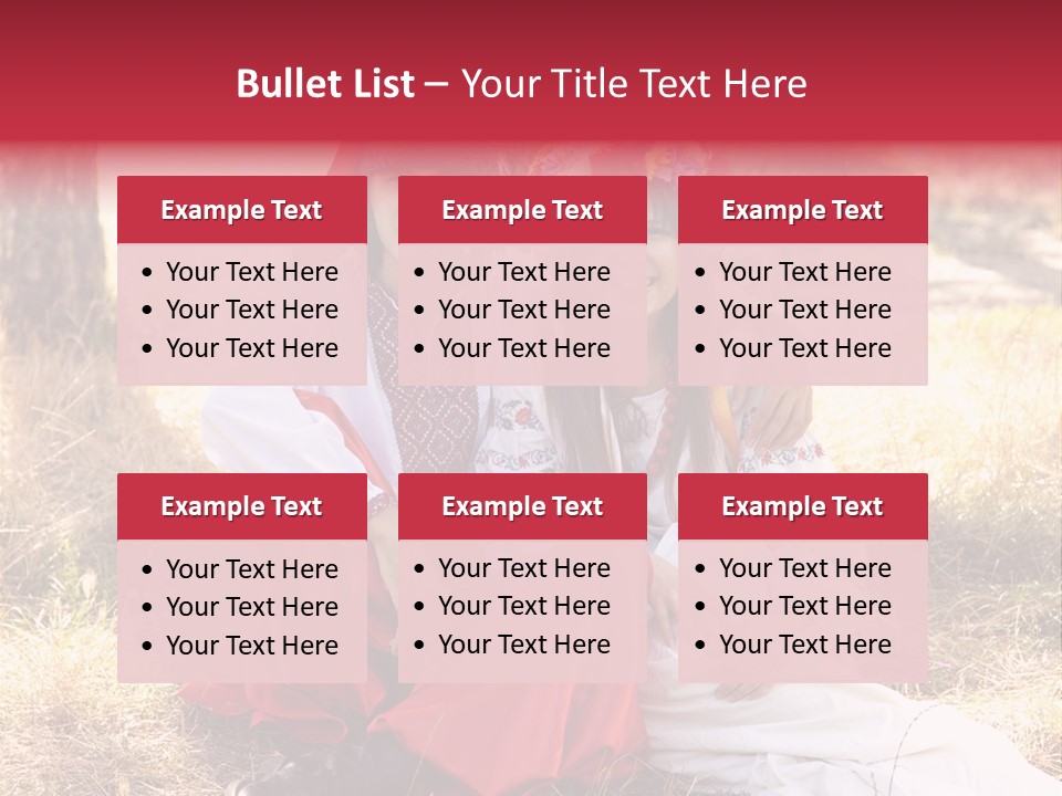 Female Smile Lie PowerPoint Template