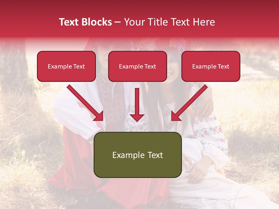 Female Smile Lie PowerPoint Template