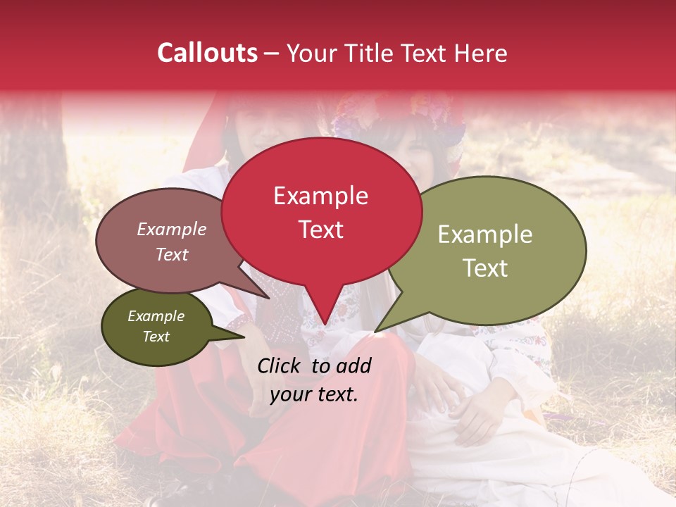 Female Smile Lie PowerPoint Template