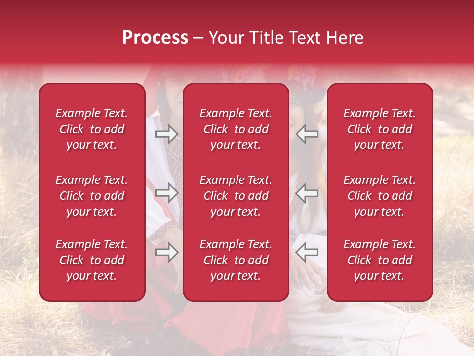 Female Smile Lie PowerPoint Template