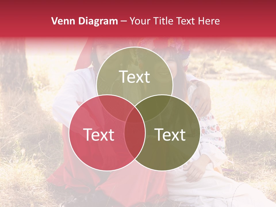 Female Smile Lie PowerPoint Template