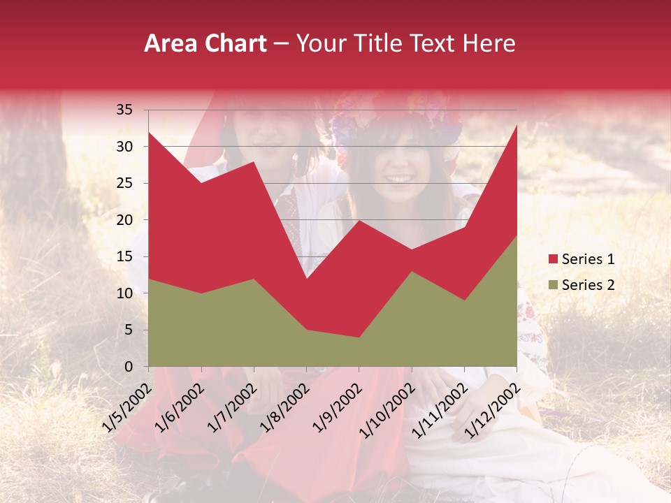 Female Smile Lie PowerPoint Template