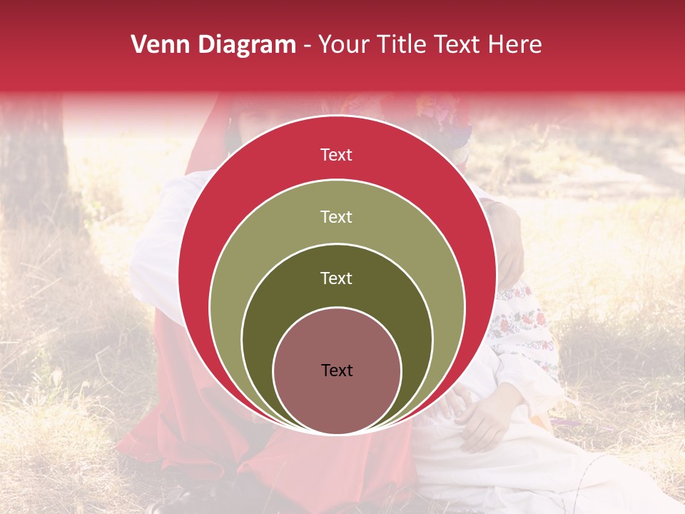 Female Smile Lie PowerPoint Template