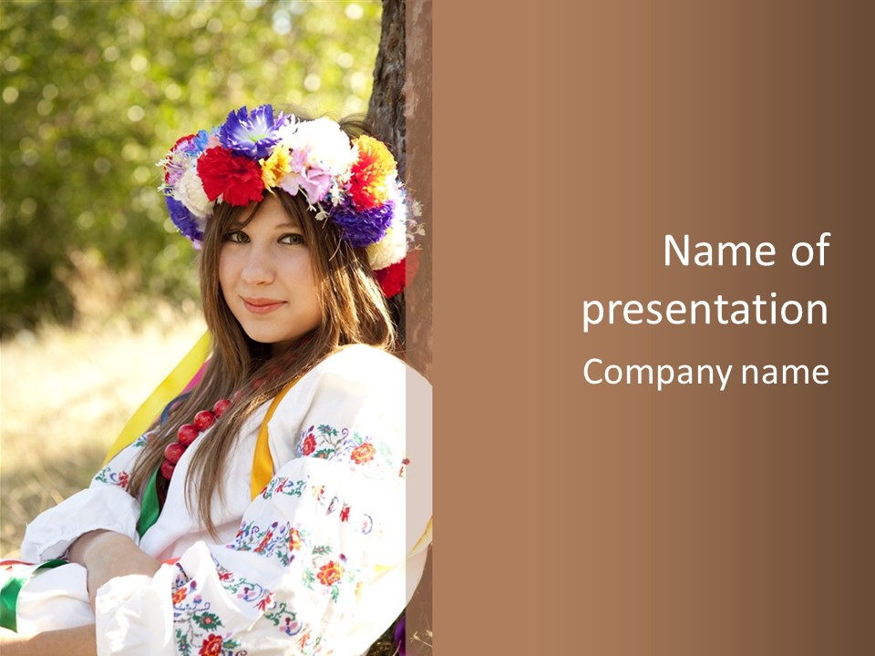 Summer Style East PowerPoint Template