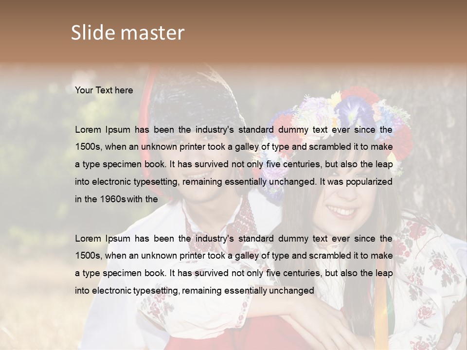 Flower East National PowerPoint Template