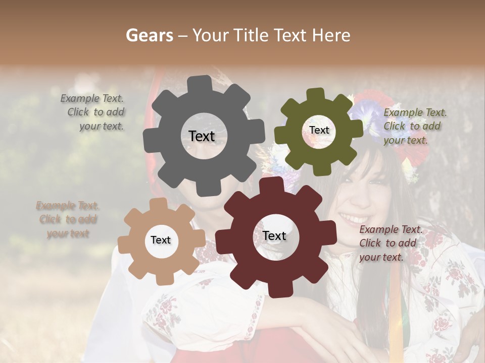 Flower East National PowerPoint Template