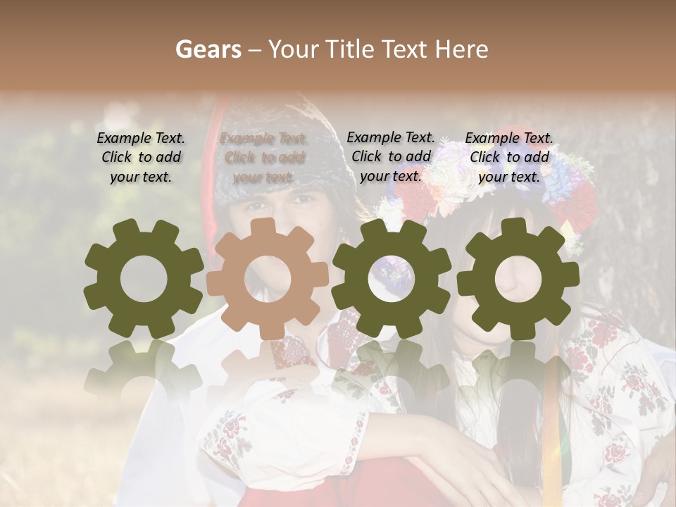 Flower East National PowerPoint Template