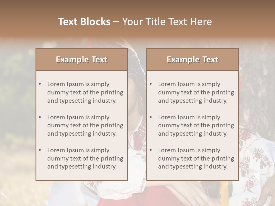 Flower East National PowerPoint Template
