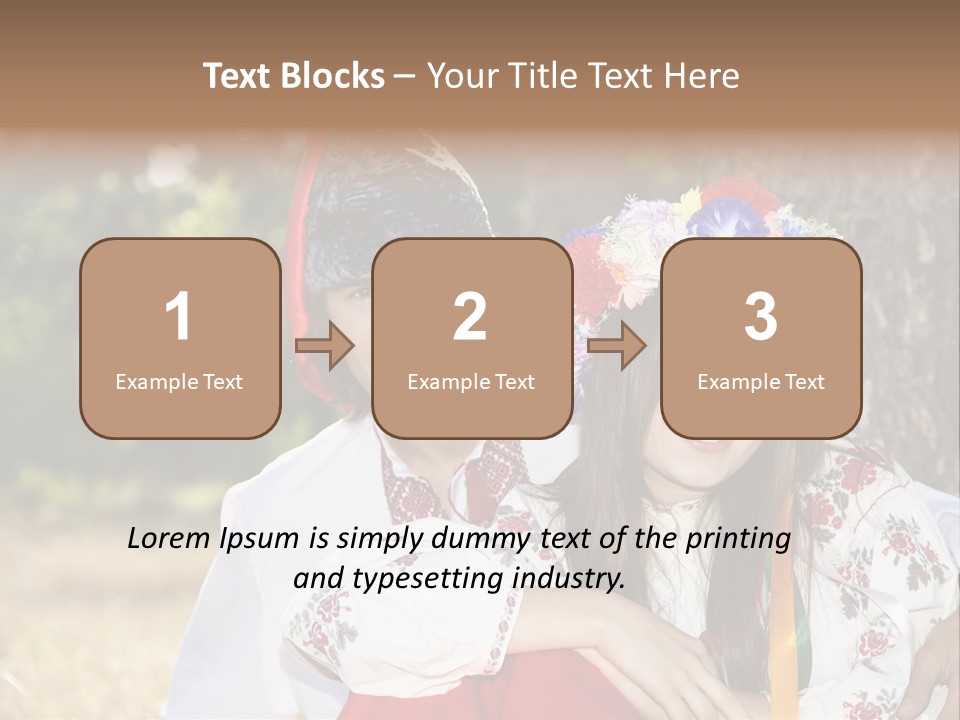 Flower East National PowerPoint Template