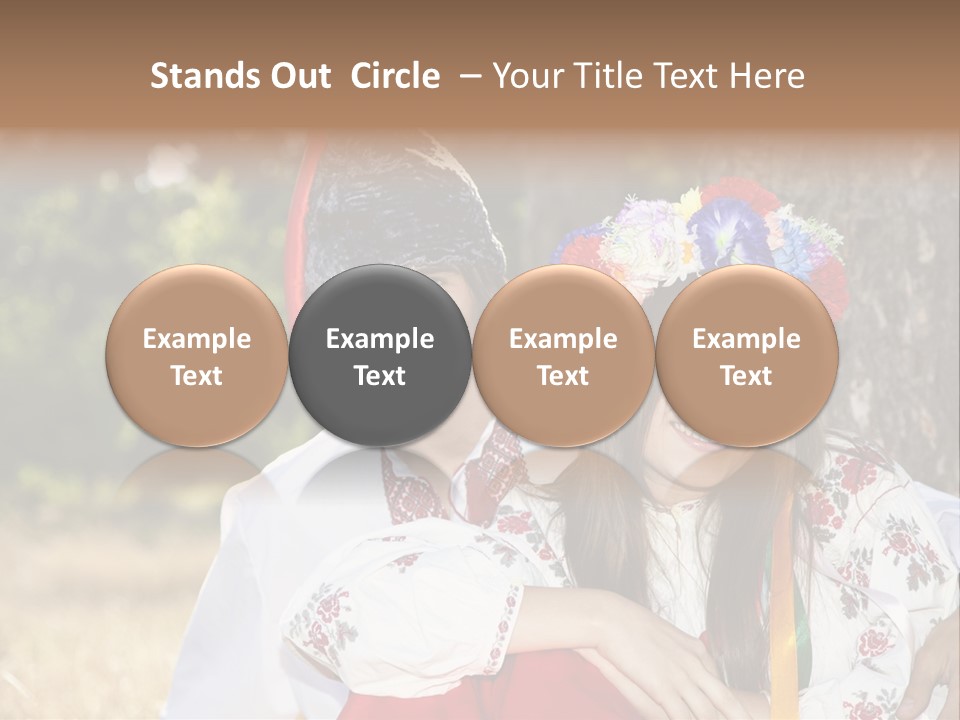 Flower East National PowerPoint Template