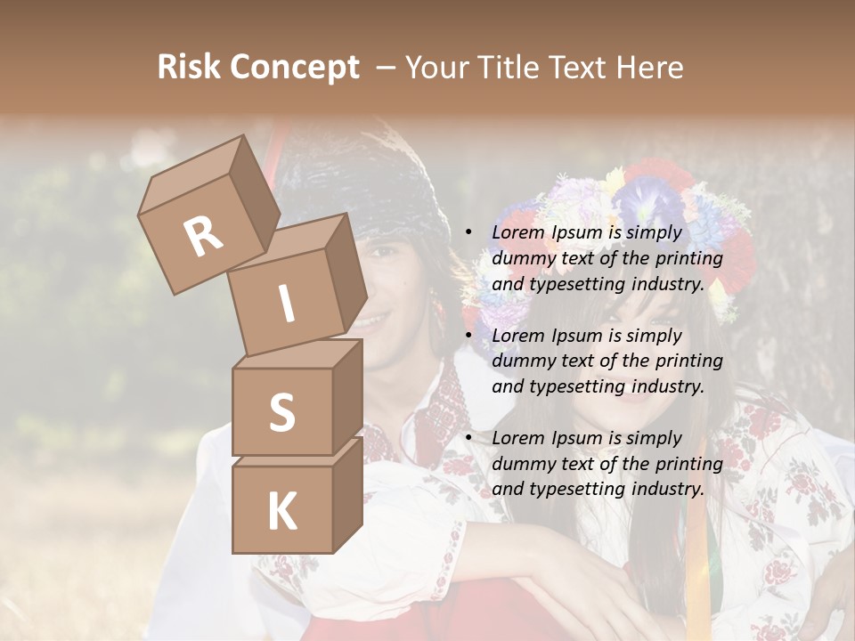 Flower East National PowerPoint Template