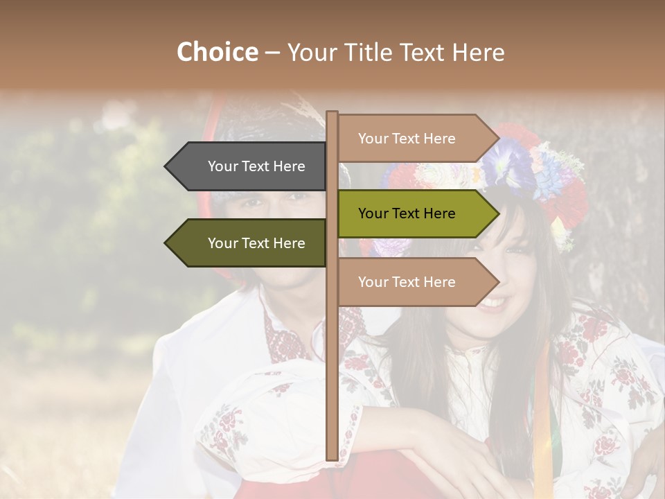 Flower East National PowerPoint Template