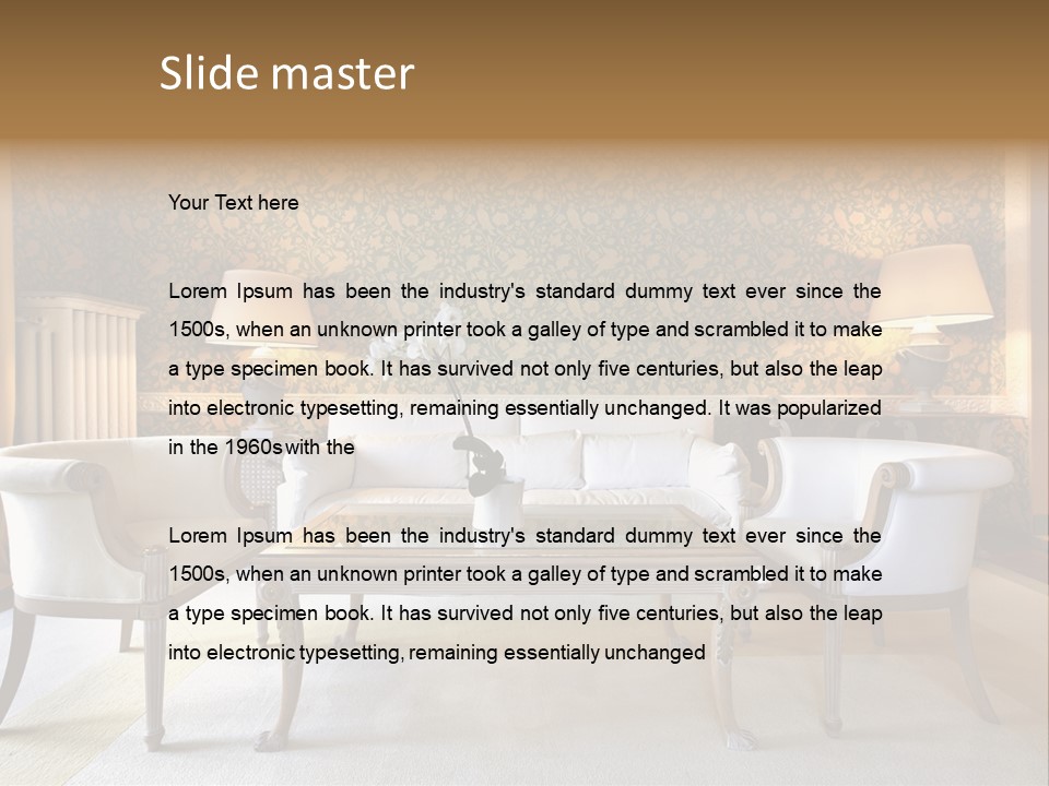 White Space Architecture PowerPoint Template