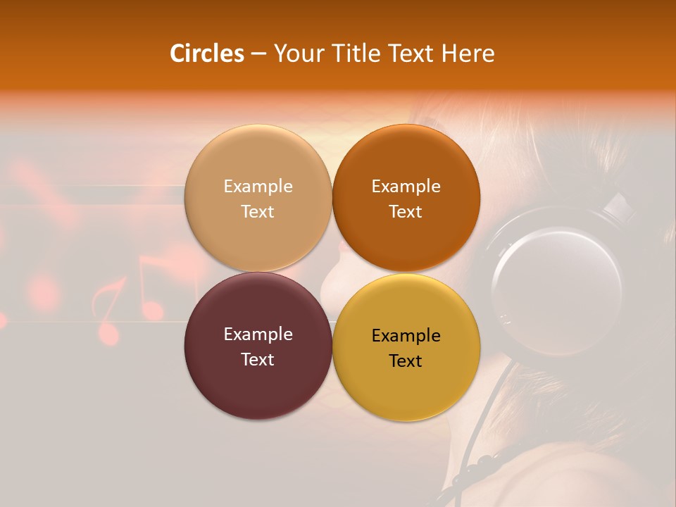 Woman Celebrate Young PowerPoint Template