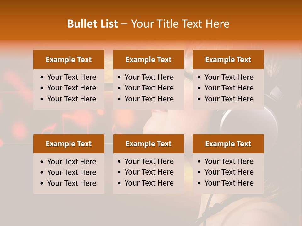 Woman Celebrate Young PowerPoint Template