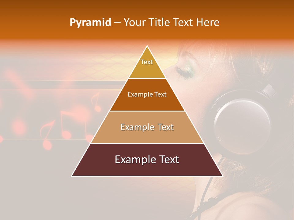 Woman Celebrate Young PowerPoint Template