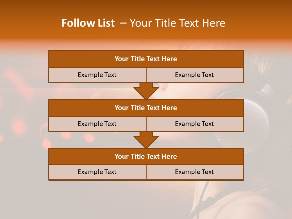 Woman Celebrate Young PowerPoint Template