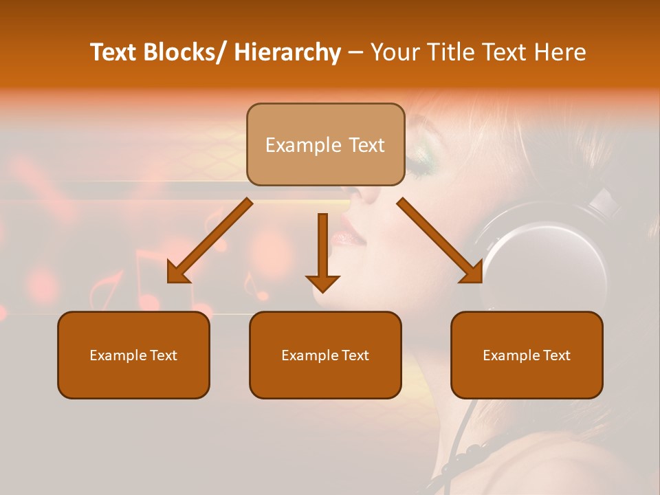 Woman Celebrate Young PowerPoint Template