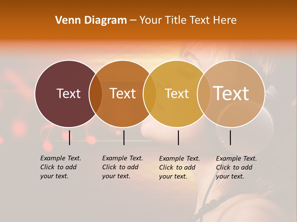 Woman Celebrate Young PowerPoint Template