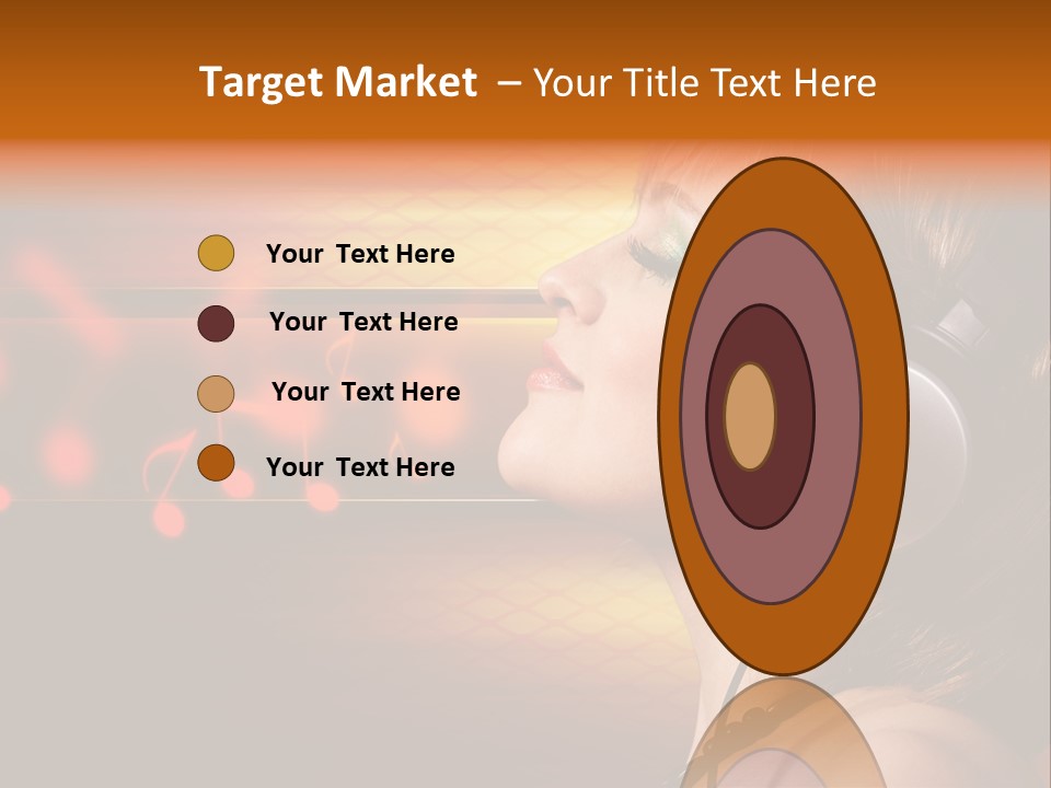 Woman Celebrate Young PowerPoint Template