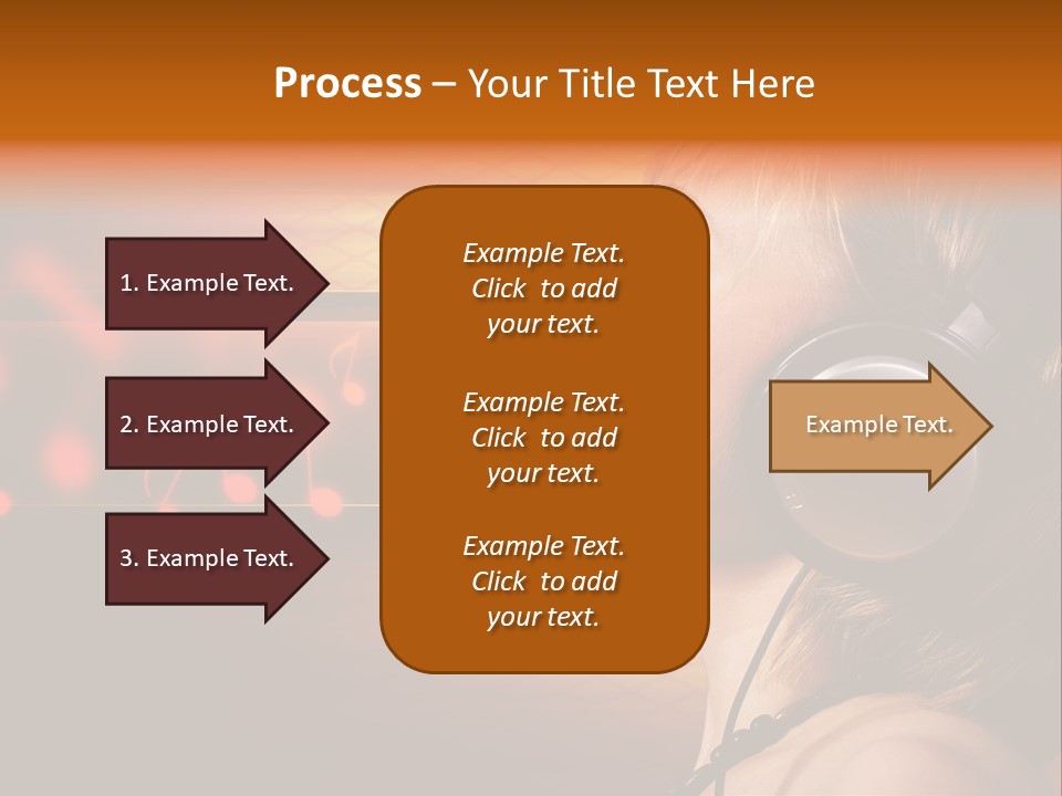 Woman Celebrate Young PowerPoint Template