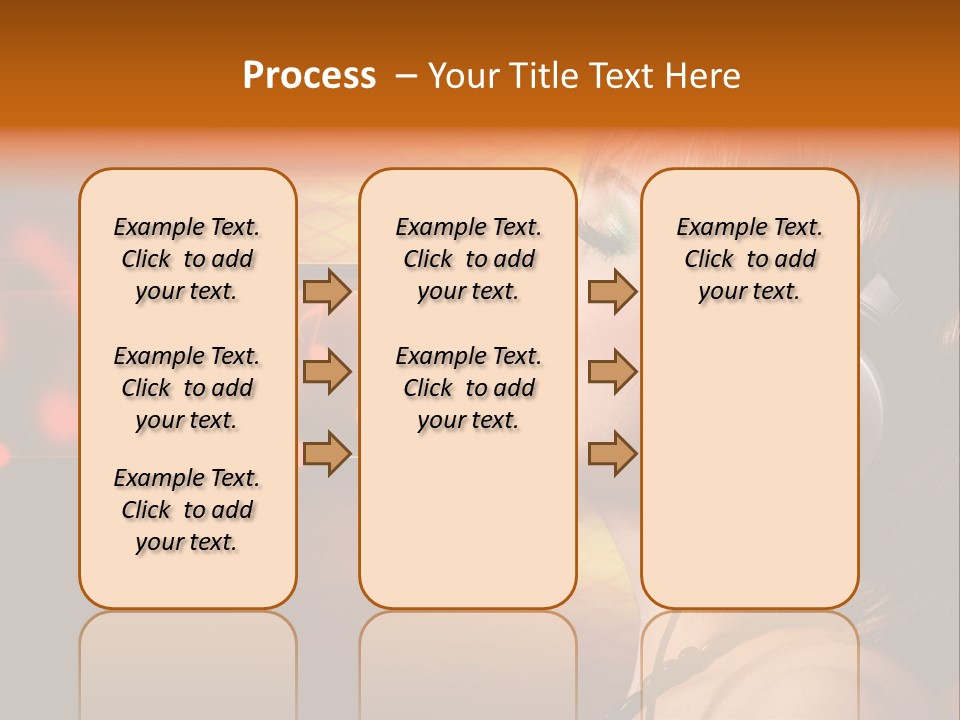 Woman Celebrate Young PowerPoint Template