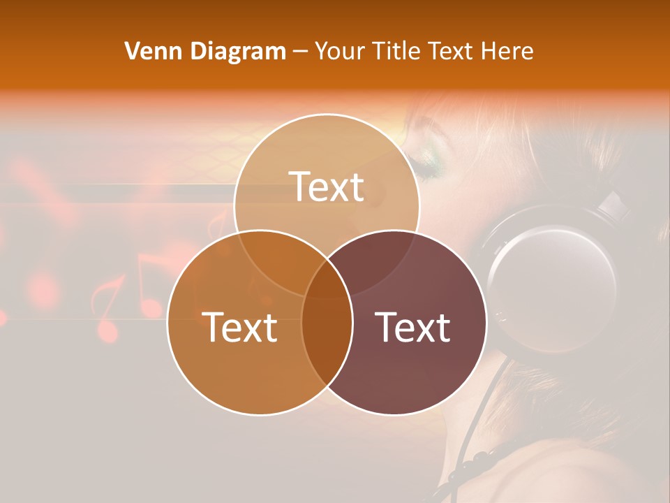 Woman Celebrate Young PowerPoint Template