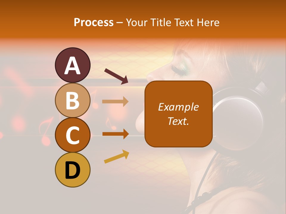 Woman Celebrate Young PowerPoint Template