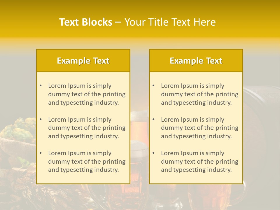 Celebration Brown Golden PowerPoint Template