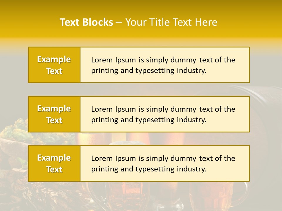 Celebration Brown Golden PowerPoint Template