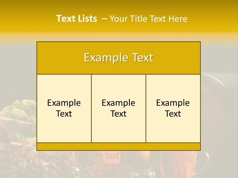 Celebration Brown Golden PowerPoint Template