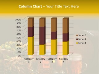 Celebration Brown Golden PowerPoint Template