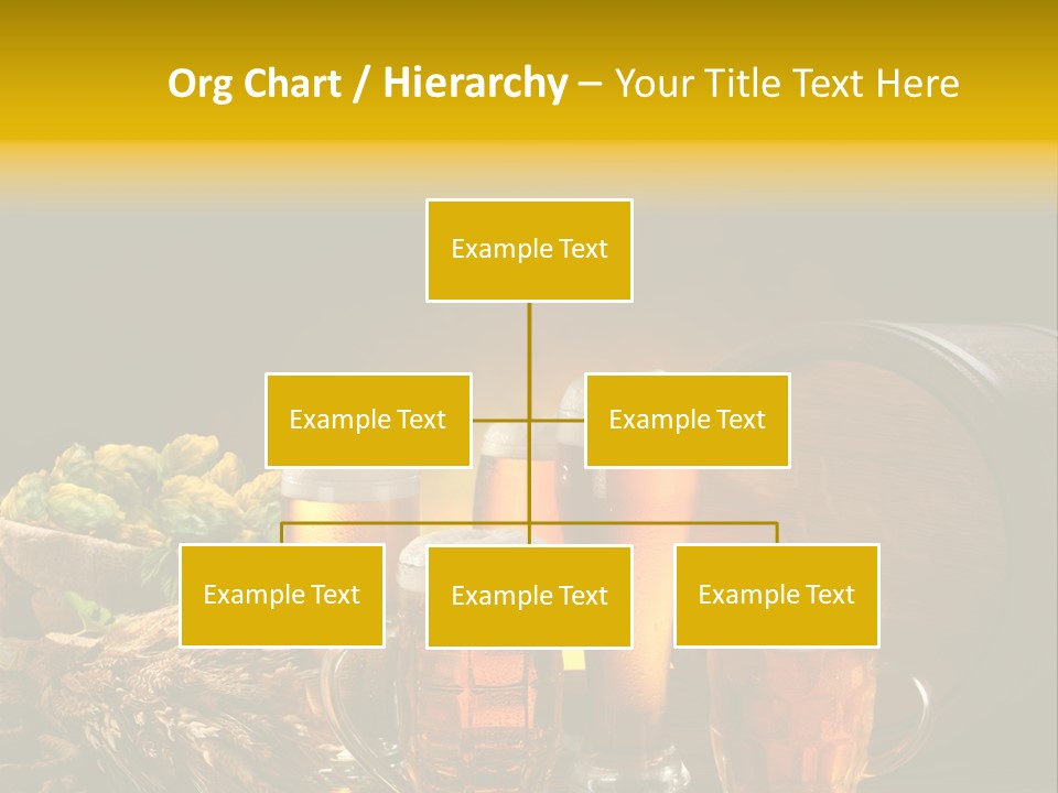 Celebration Brown Golden PowerPoint Template