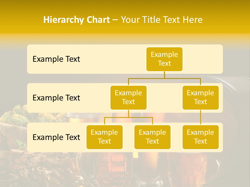 Celebration Brown Golden PowerPoint Template