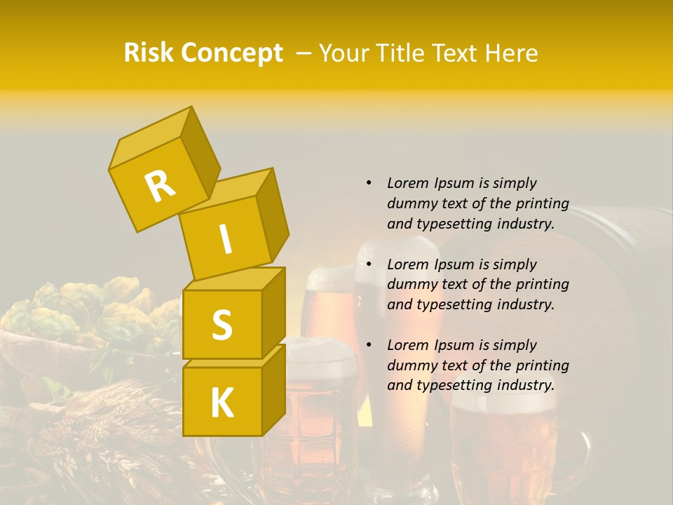 Celebration Brown Golden PowerPoint Template