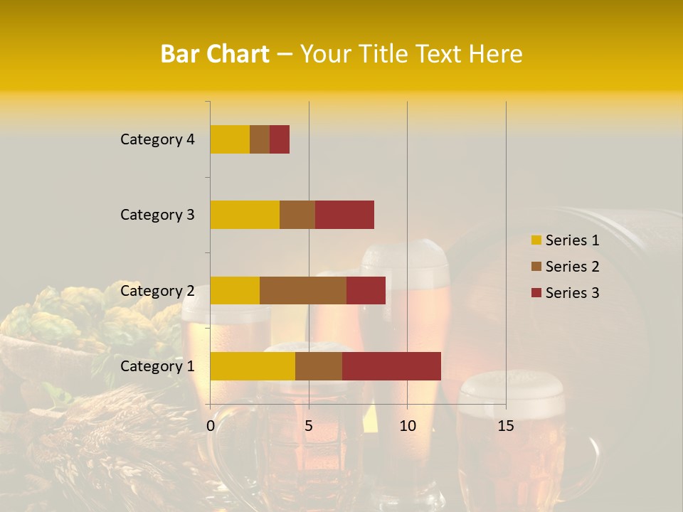 Celebration Brown Golden PowerPoint Template