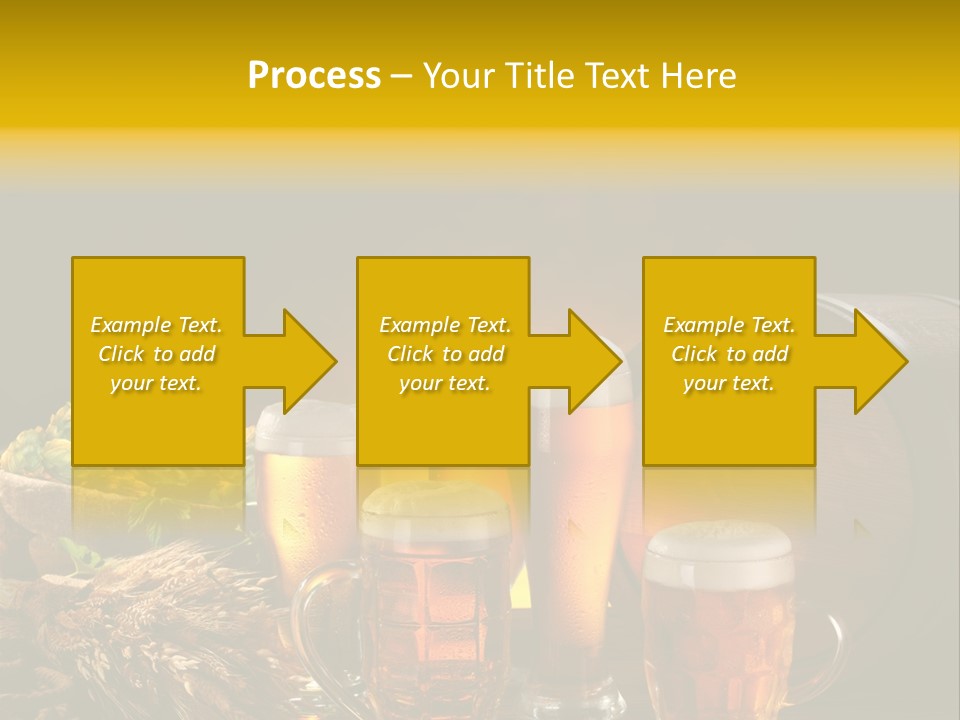 Celebration Brown Golden PowerPoint Template