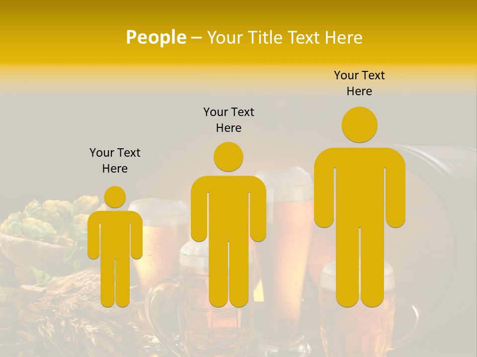 Celebration Brown Golden PowerPoint Template