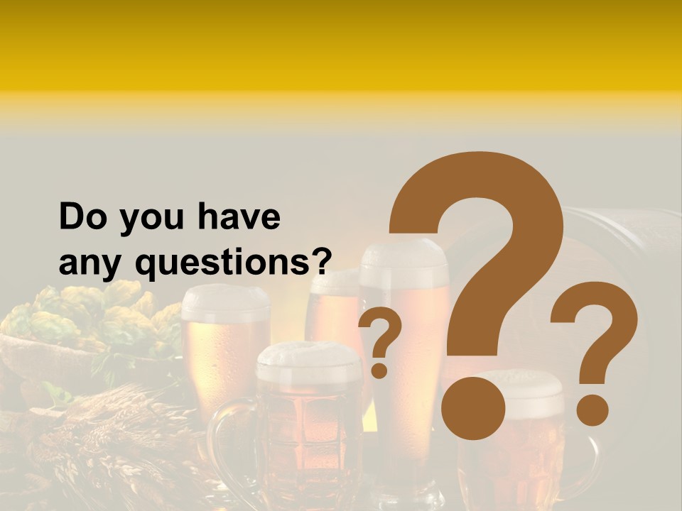 Celebration Brown Golden PowerPoint Template