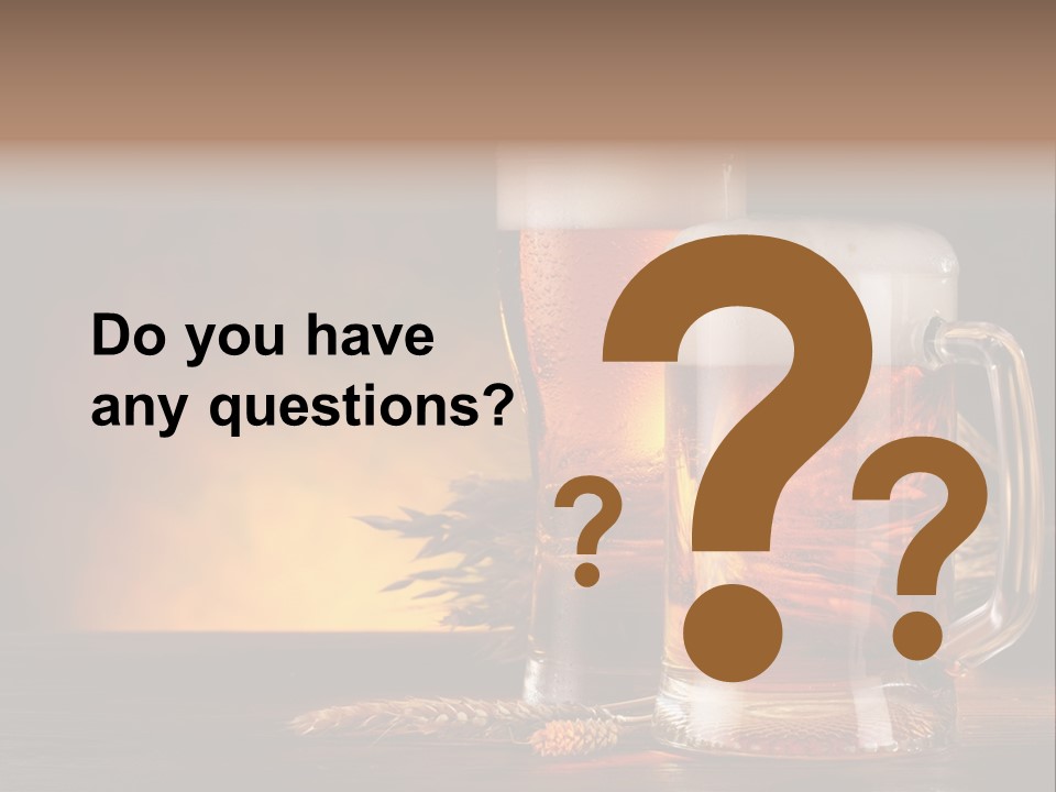 Beaker Alcohol Wooden PowerPoint Template