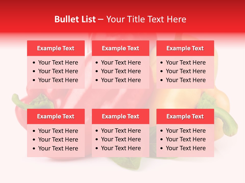 Spice Collection Composition PowerPoint Template