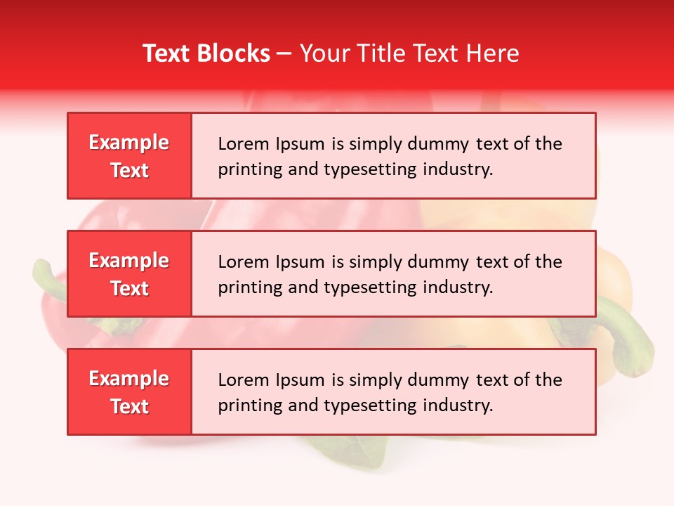 Spice Collection Composition PowerPoint Template