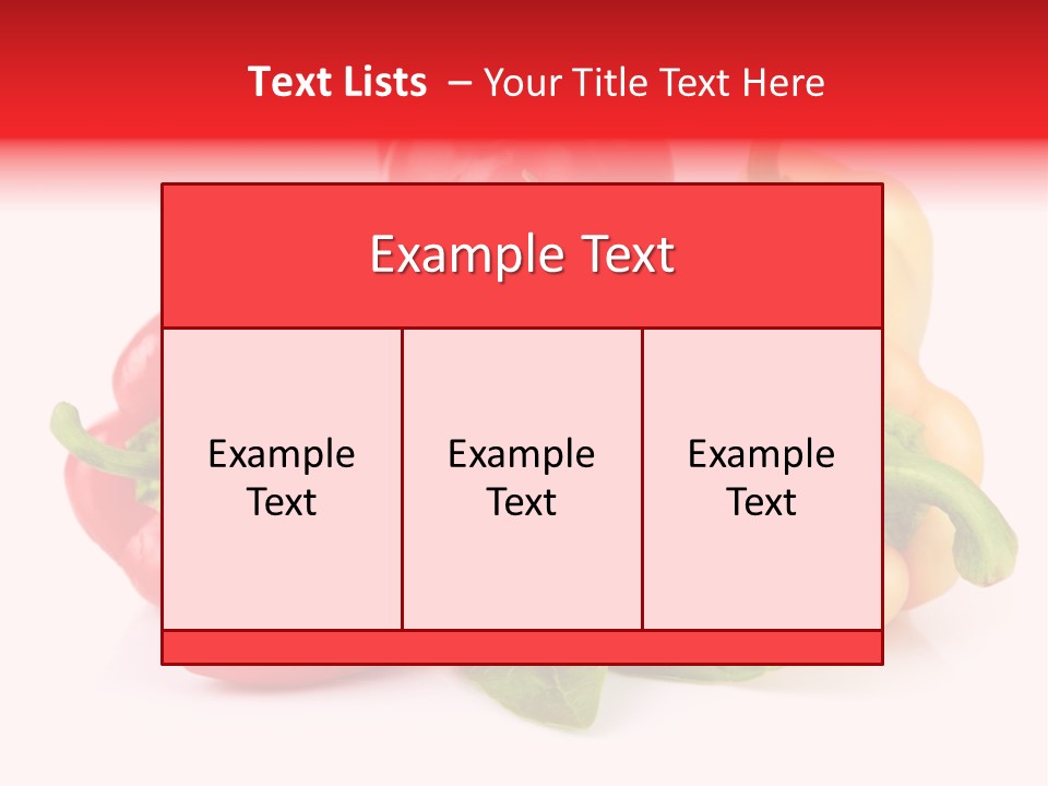 Spice Collection Composition PowerPoint Template
